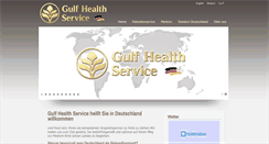 Desktop Screenshot of gulf-health-service.com